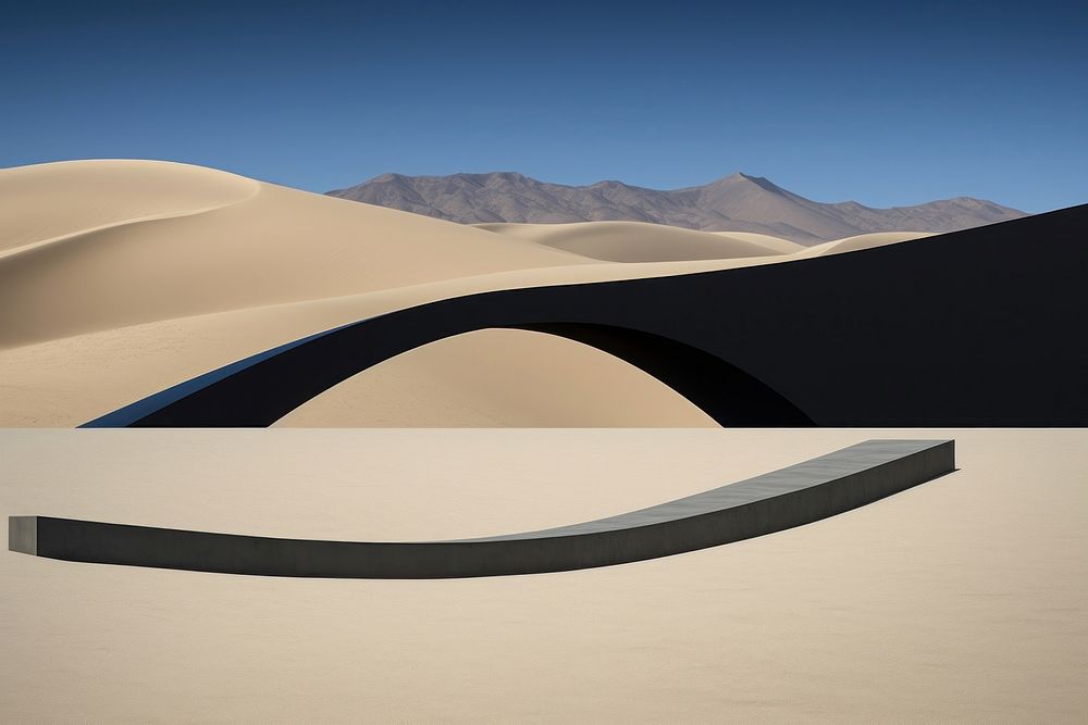 Architect landscape outdoors desert. AI generated Image by rawpixel.