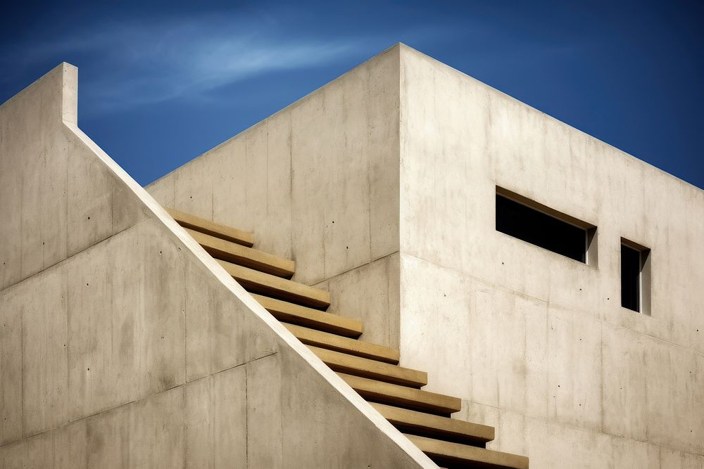 Architect architecture staircase building. AI generated Image by rawpixel.