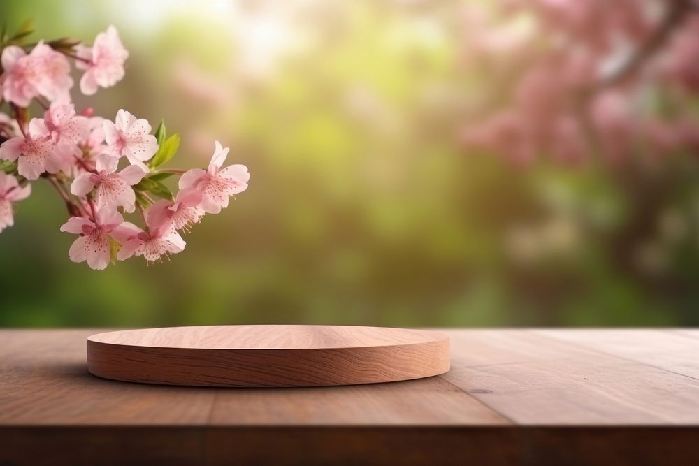 Spring blossom flower plant. AI generated Image by rawpixel.