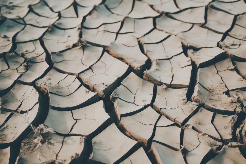 Cracked ground outdoors climate nature. AI generated Image by rawpixel.