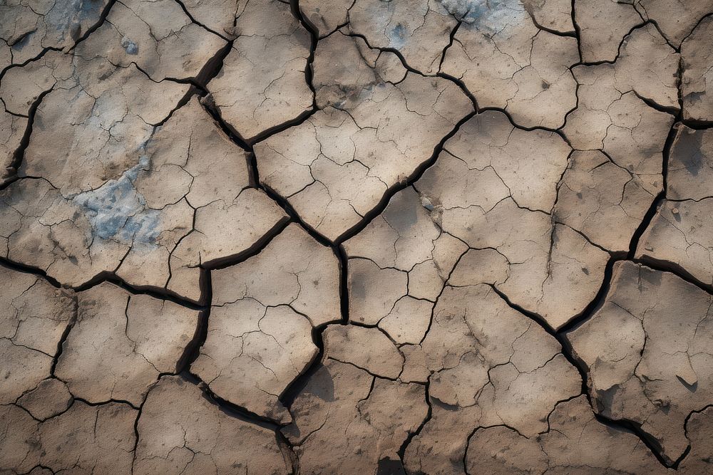 Cracked ground climate soil mud. AI generated Image by rawpixel.