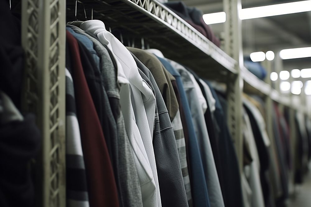 Clothes closet consumerism arrangement. AI generated Image by rawpixel.