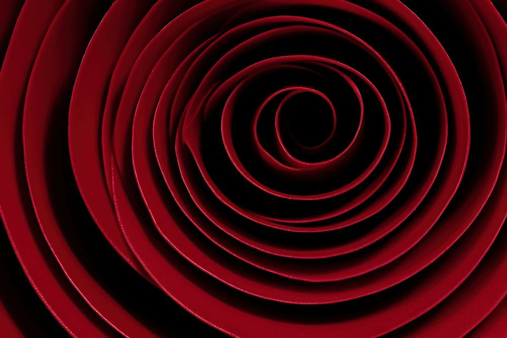 Red rose spiral backgrounds concentric. AI generated Image by rawpixel.