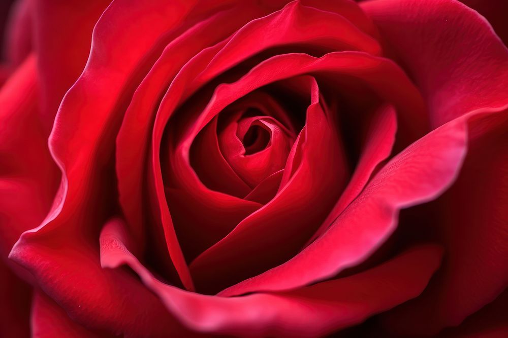 Red rose flower petal plant. AI generated Image by rawpixel.
