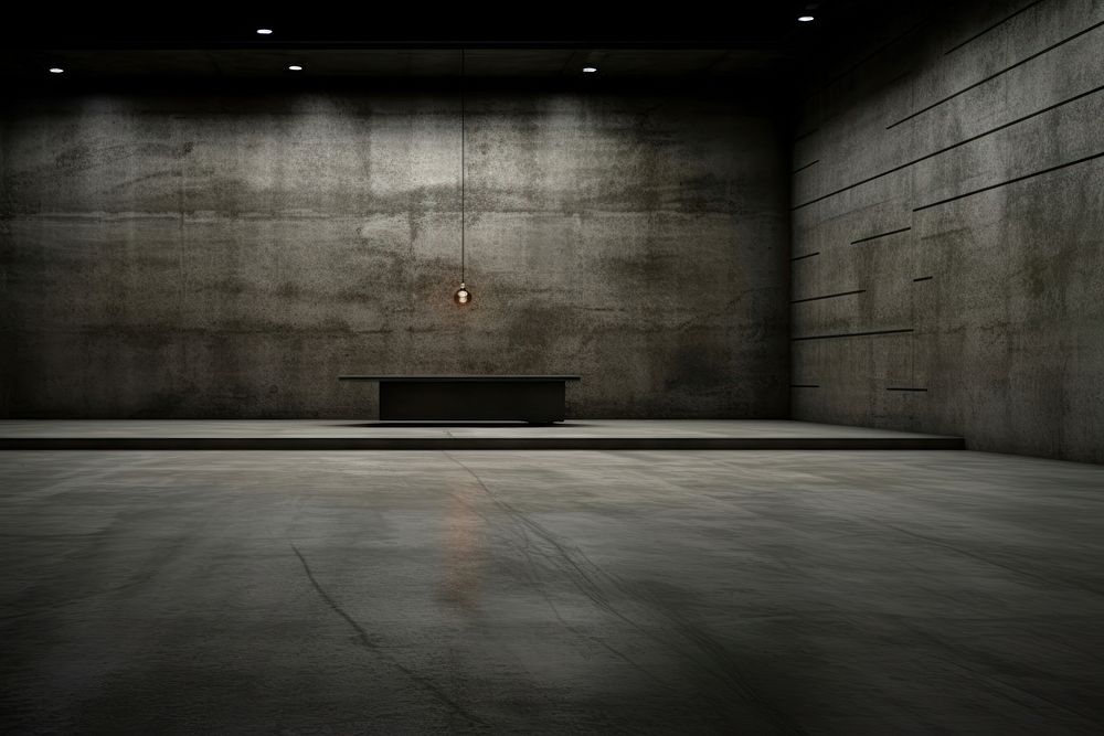Textured dark concrete floor architecture building flooring. AI generated Image by rawpixel.