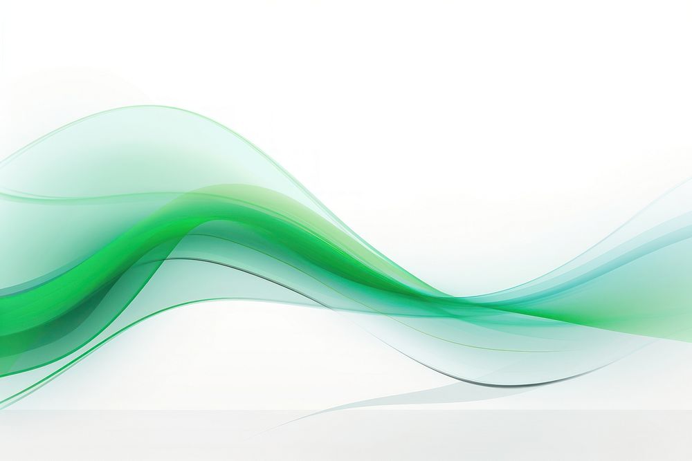 Abstract green wave backgrounds technology futuristic. AI generated Image by rawpixel.