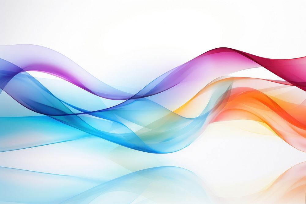 Abstract ribbon wave backgrounds pattern futuristic. AI generated Image by rawpixel.