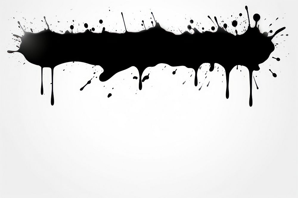 Ink stain border backgrounds black splattered. AI generated Image by rawpixel.