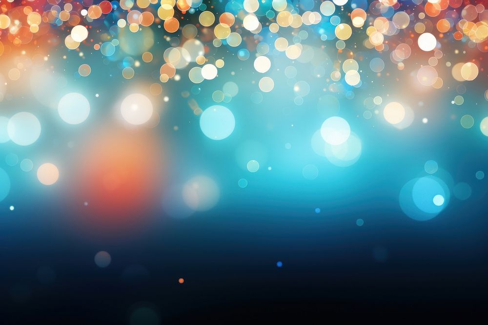 Bokeh border backgrounds outdoors glitter. AI generated Image by rawpixel.