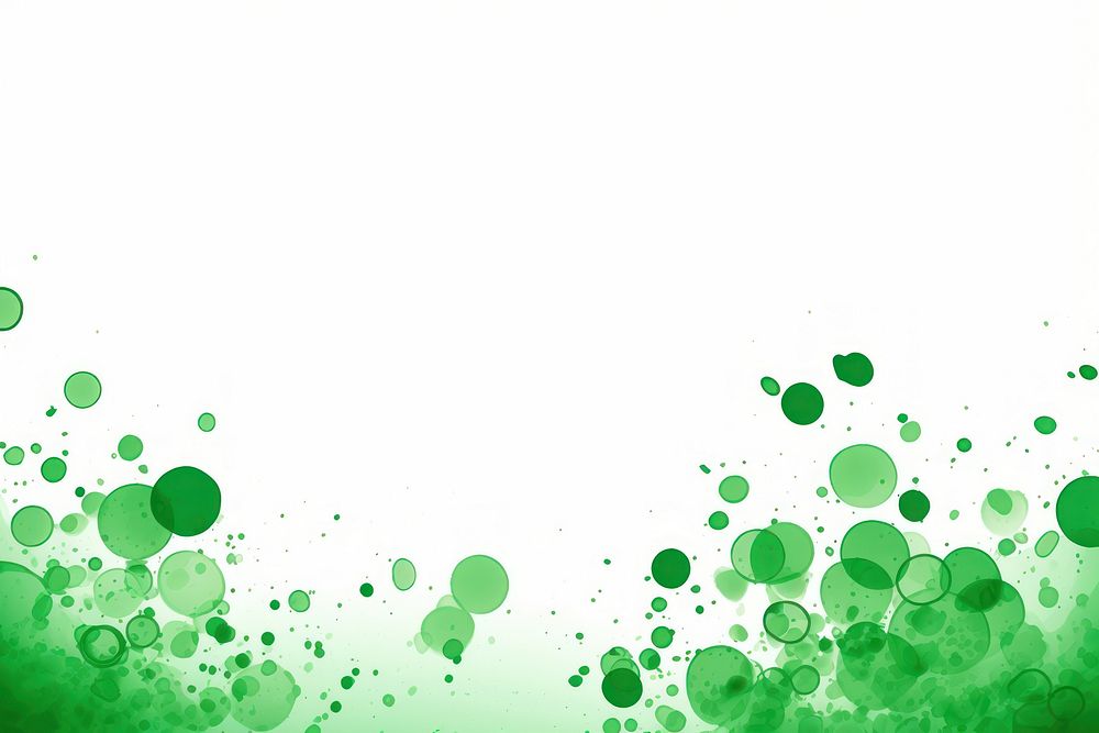 Ink spots border green backgrounds splattered. AI generated Image by rawpixel.