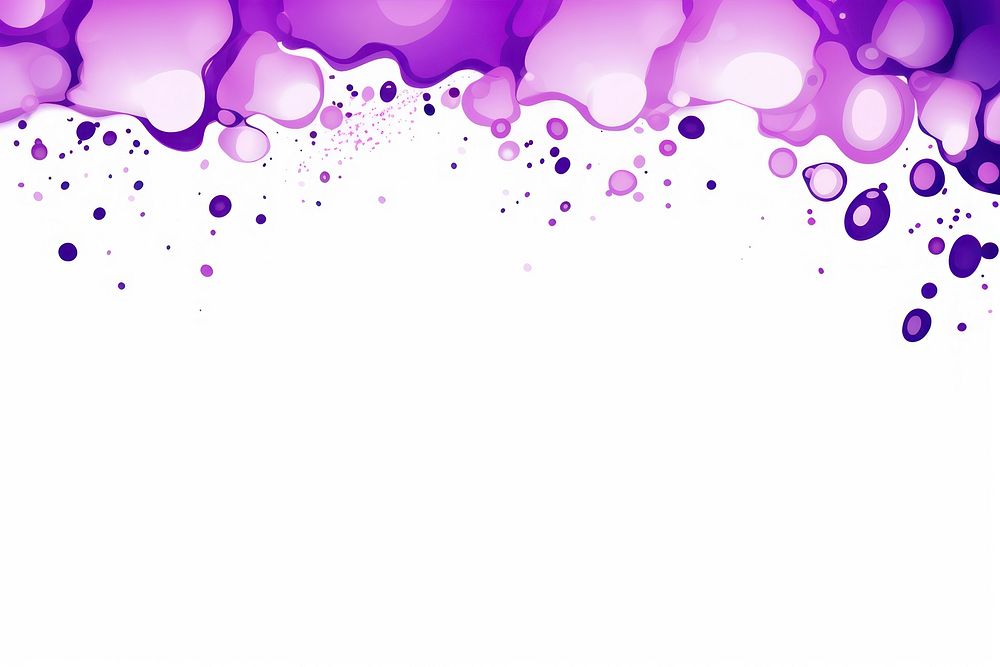 Purple ink spots border backgrounds splattered abstract. AI generated Image by rawpixel.