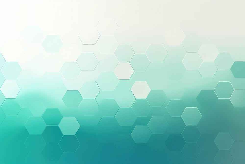 Light teal hexagons backgrounds abstract pattern. AI generated Image by rawpixel.