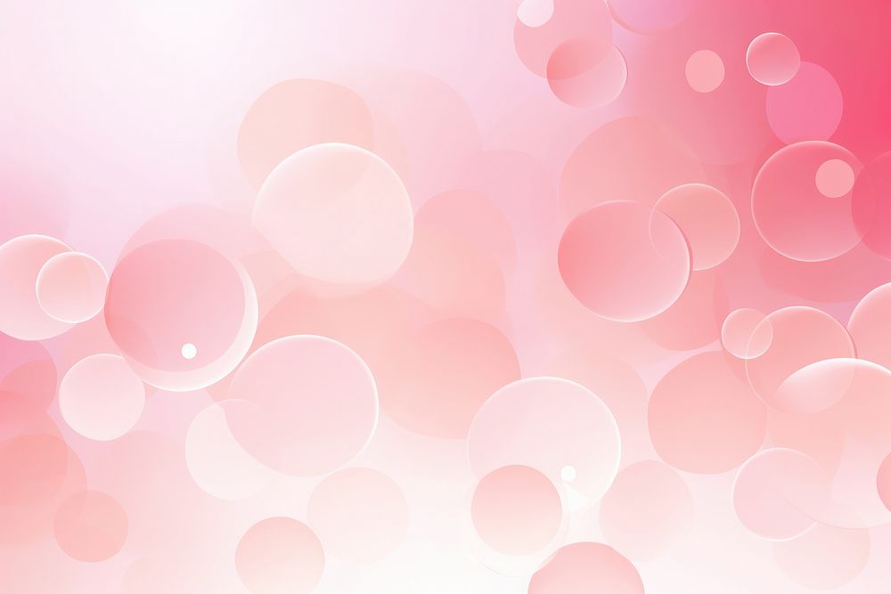 Pink bubbles backgrounds abstract pattern. AI generated Image by rawpixel.