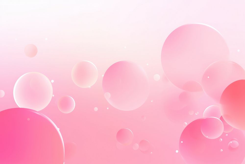 Pink bubbles backgrounds abstract red. AI generated Image by rawpixel.