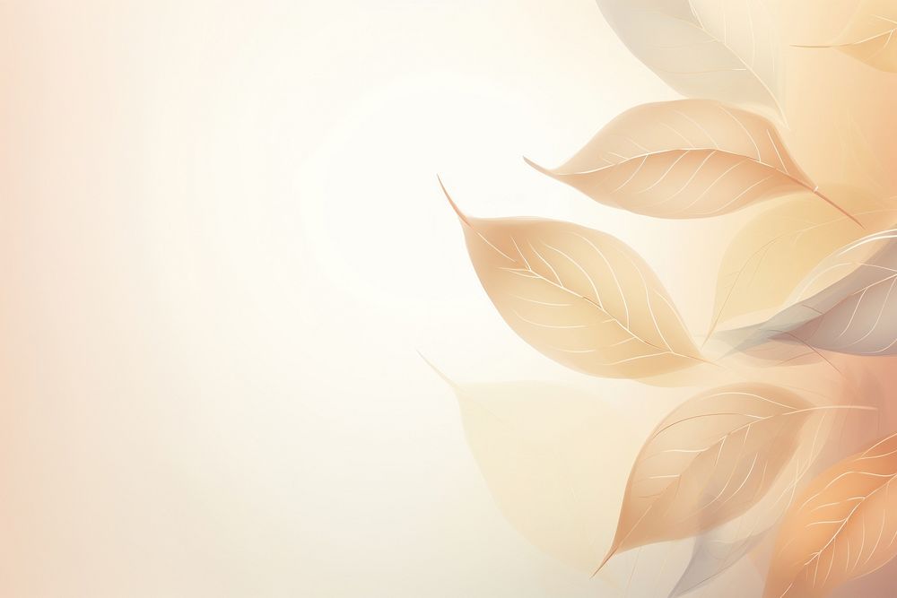 Soft beige leaves backgrounds abstract pattern. AI generated Image by rawpixel.