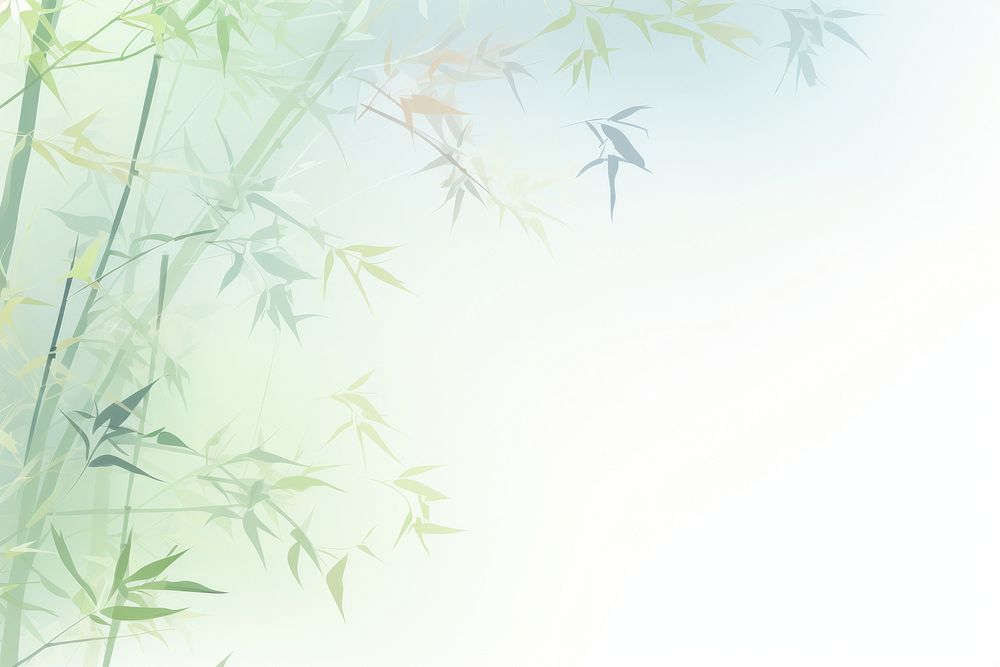 Soft green bambooes backgrounds abstract plant. AI generated Image by rawpixel.