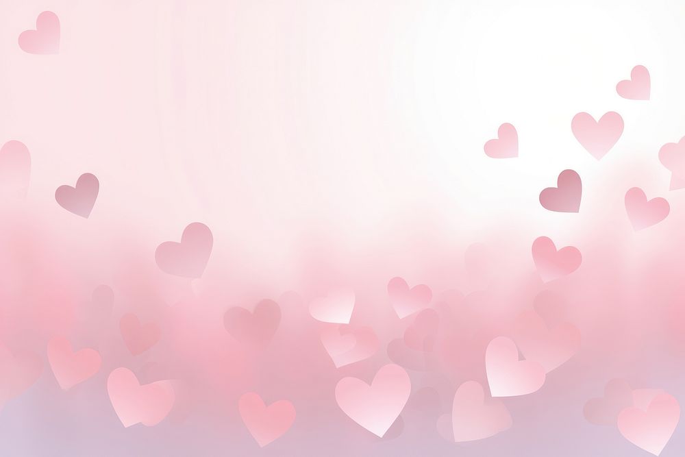 Soft pink hearts backgrounds abstract petal. AI generated Image by rawpixel.