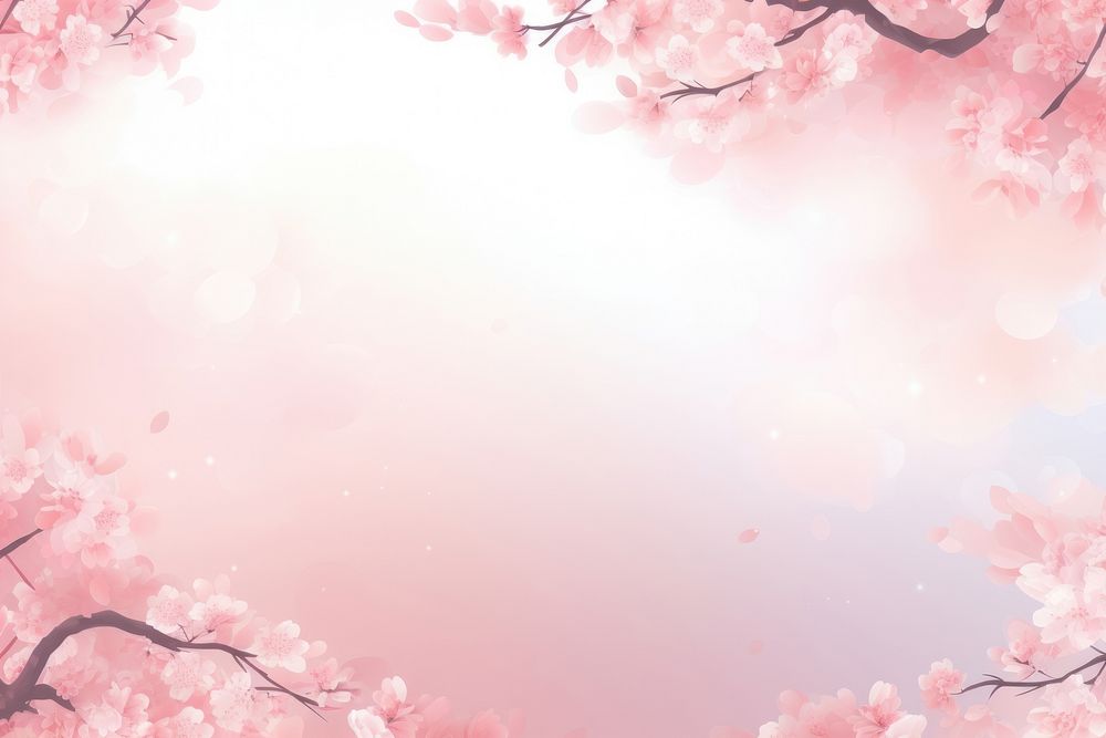 Soft pink sakura backgrounds abstract outdoors. AI generated Image by rawpixel.