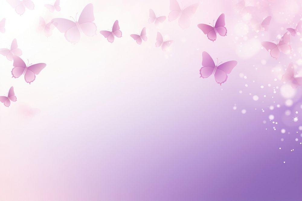 Soft violet butterflies backgrounds abstract petal. AI generated Image by rawpixel.