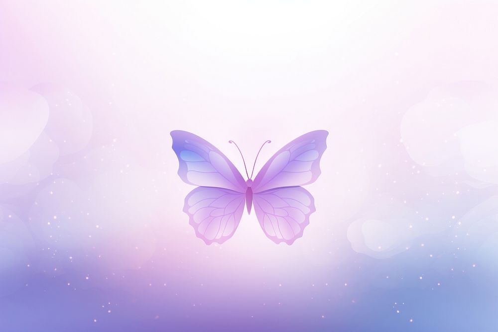Soft violet butterfly abstract outdoors nature. AI generated Image by rawpixel.