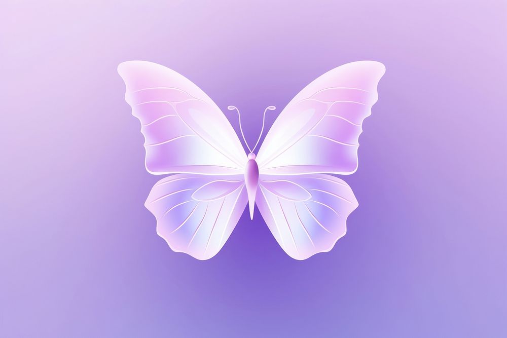 Soft violet butterfly insect purple petal. AI generated Image by rawpixel.