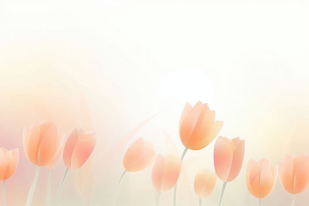Soft warm tone tulips backgrounds abstract outdoors. AI generated Image by rawpixel.
