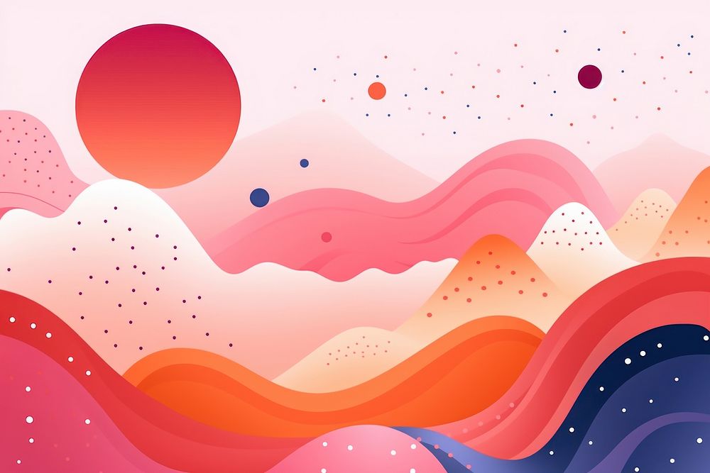 Cartoon style backgrounds abstract pattern. AI generated Image by rawpixel.