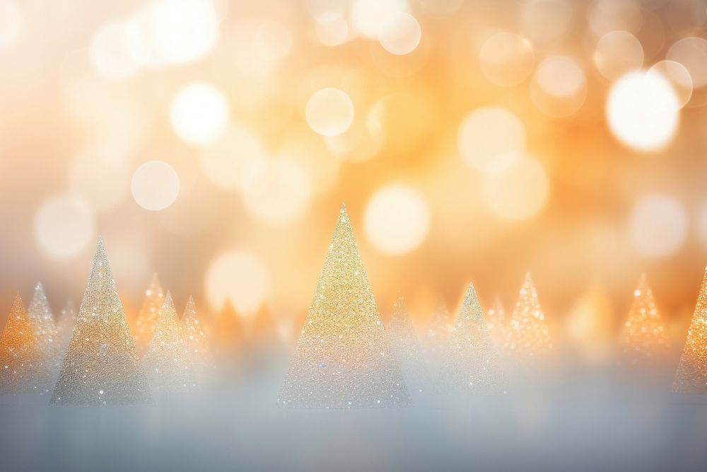Minimal christmas tree pattern bokeh effect background light backgrounds outdoors. AI generated Image by rawpixel.