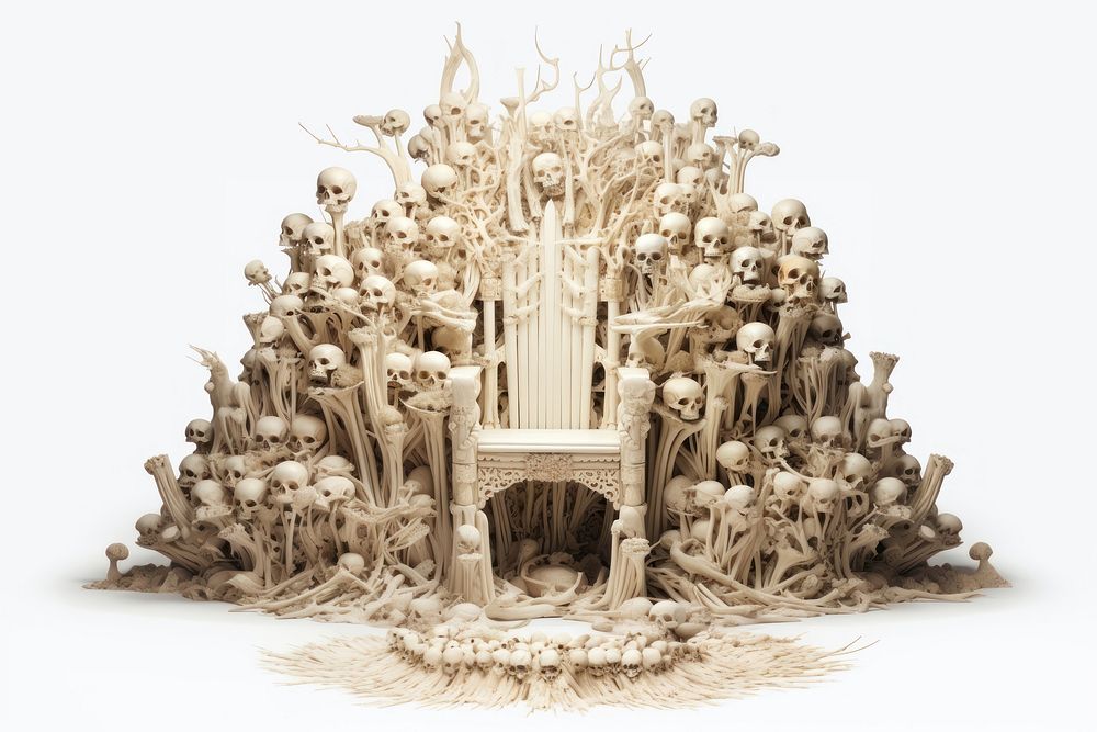 Throne architecture art creativity. AI generated Image by rawpixel.