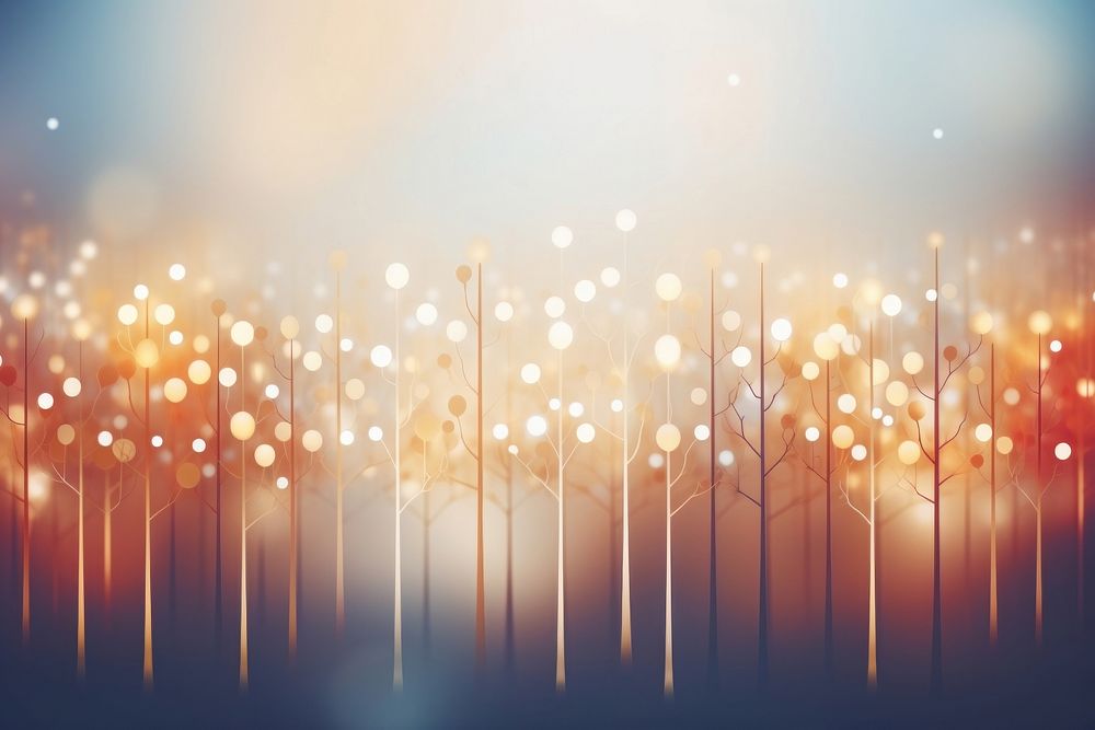 Tree pattern bokeh effect background light backgrounds abstract. AI generated Image by rawpixel.