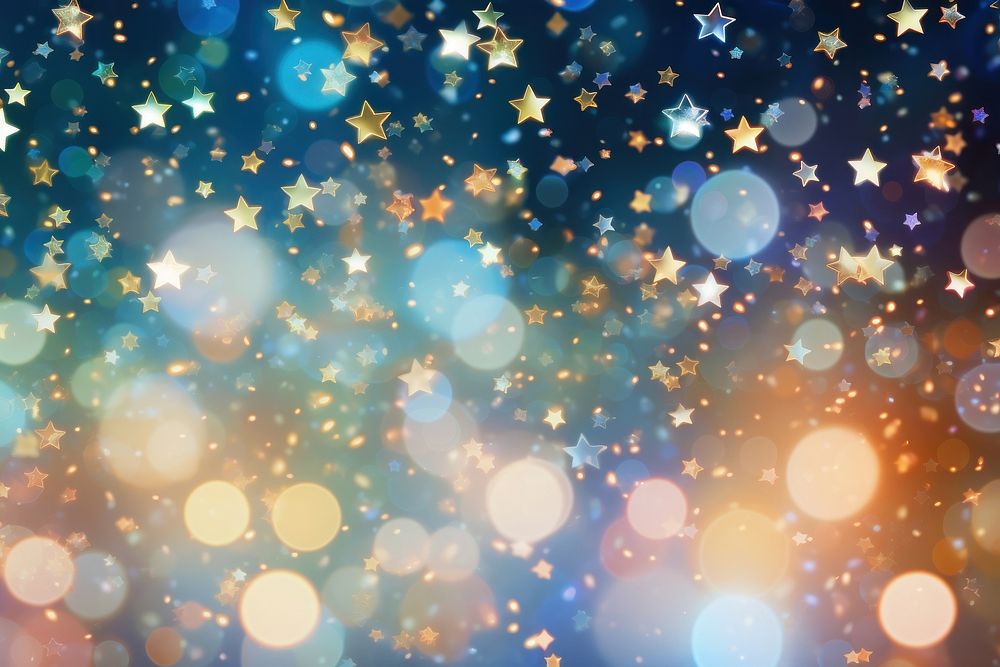 Star pattern bokeh effect background light backgrounds abstract. AI generated Image by rawpixel.