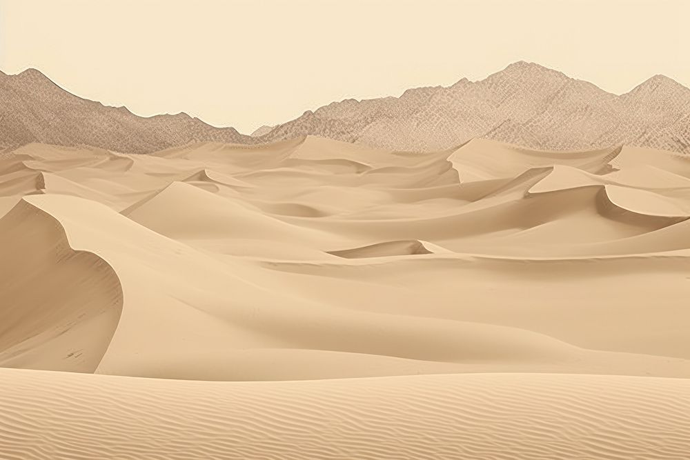 Aesthetic background outdoors desert nature. AI generated Image by rawpixel.