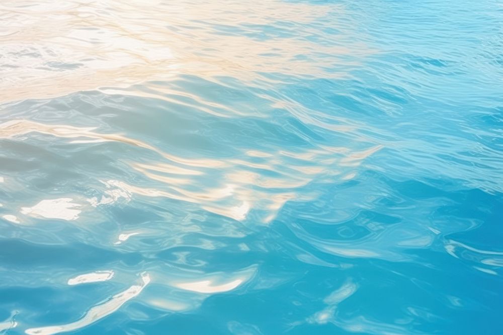 Aesthetic blue ocean background backgrounds swimming outdoors. AI generated Image by rawpixel.