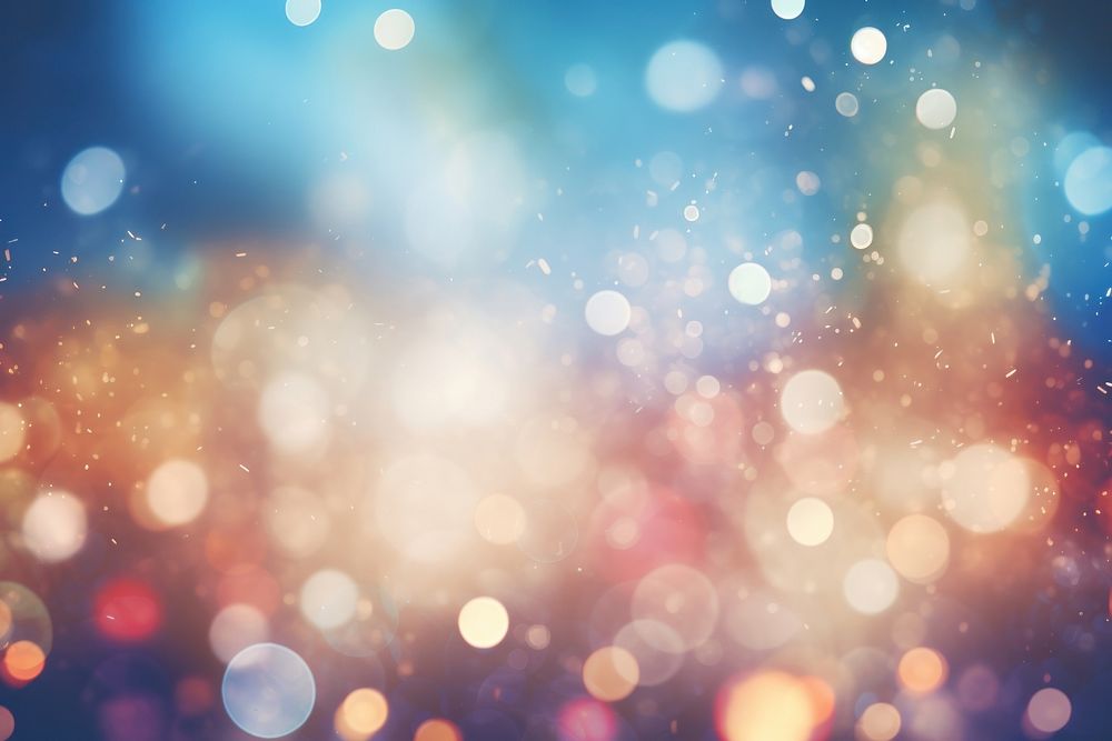 Bokeh abstract background backgrounds outdoors glitter. AI generated Image by rawpixel.