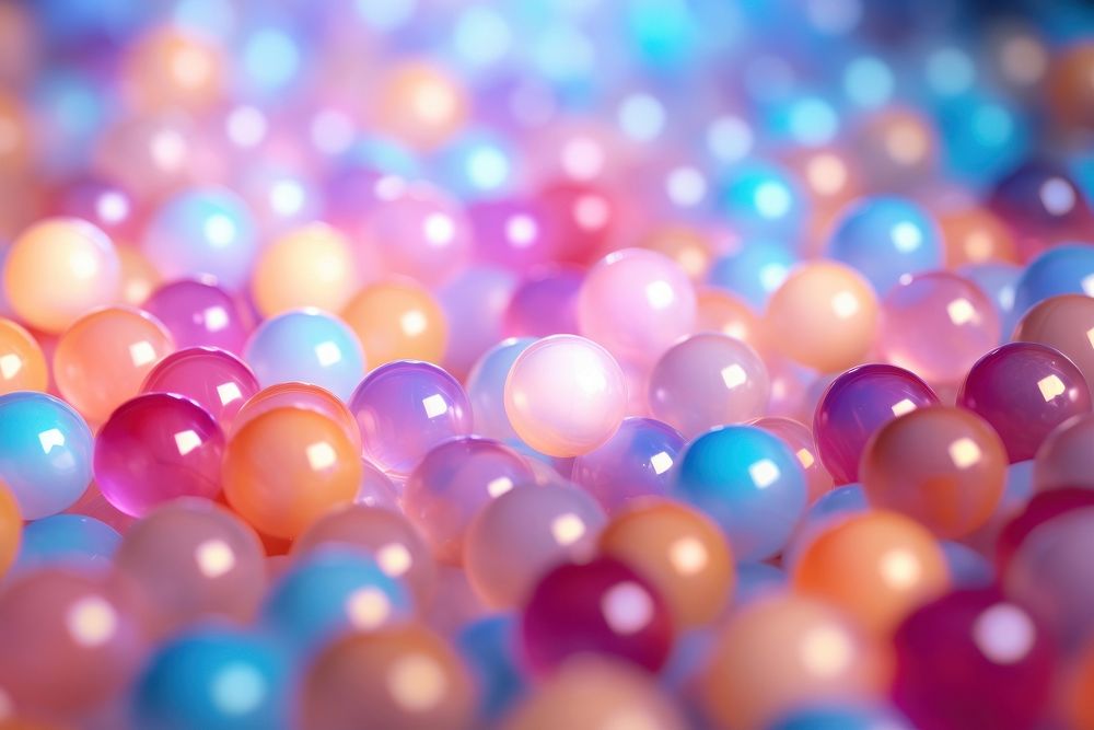 Bokeh ball pit backgrounds abstract balloon. AI generated Image by rawpixel.