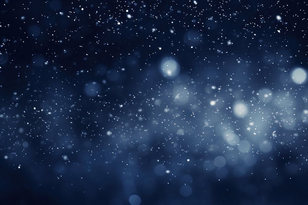 Bokeh snowfall backgrounds astronomy abstract. AI generated Image by rawpixel.