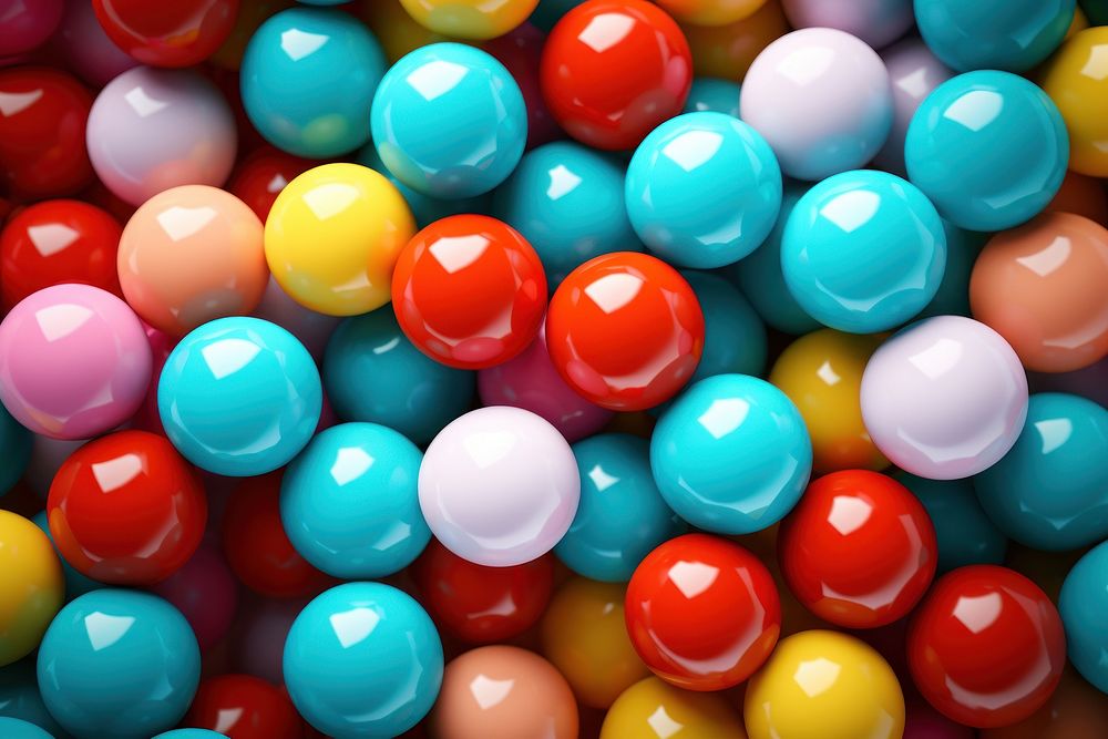 Ballpit abstract background confectionery backgrounds candy. AI generated Image by rawpixel.