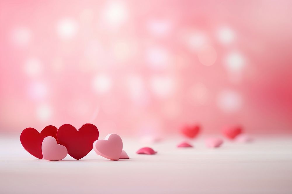 Valentines backgrounds petal celebration. AI generated Image by rawpixel.