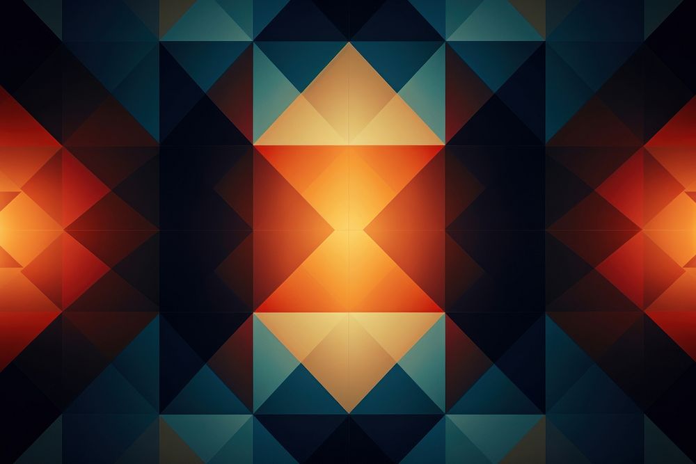 Geometric symmetrical backgrounds abstract pattern. AI generated Image by rawpixel.