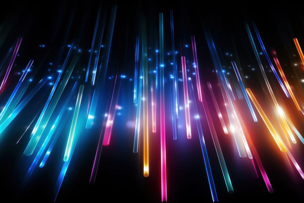 Glowsticks backgrounds fireworks abstract. AI generated Image by rawpixel.