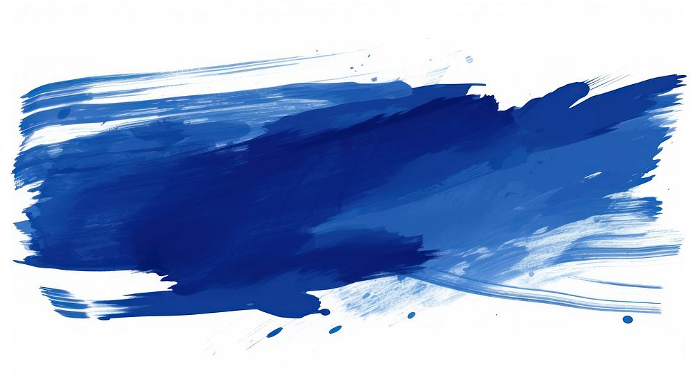 Cobalt rectangle shape backgrounds white background splattered. AI generated Image by rawpixel.