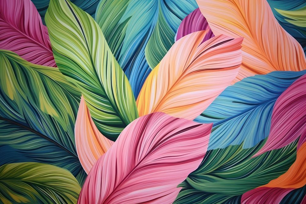 Palm leaf backgrounds pattern plant. AI generated Image by rawpixel.