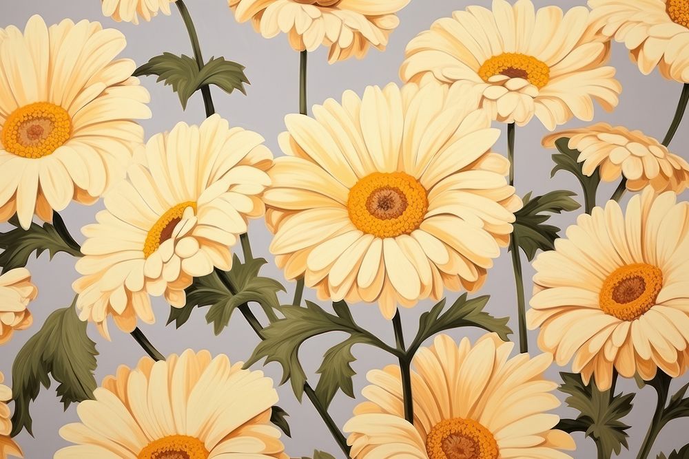 Daisy flower backgrounds sunflower. AI generated Image by rawpixel.