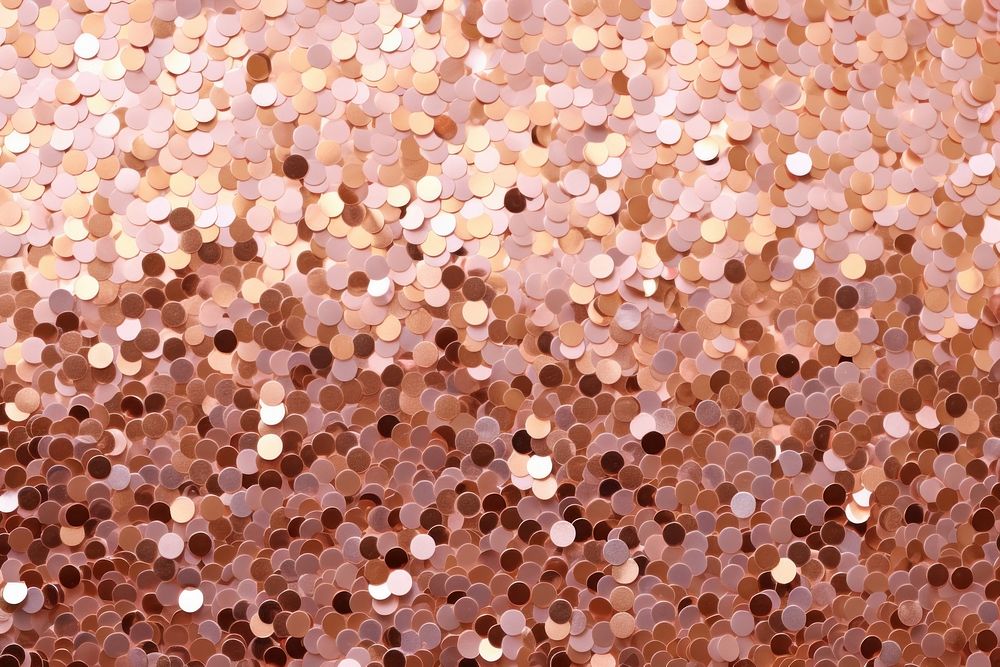 Rose gold background glitter backgrounds repetition. AI generated Image by rawpixel.