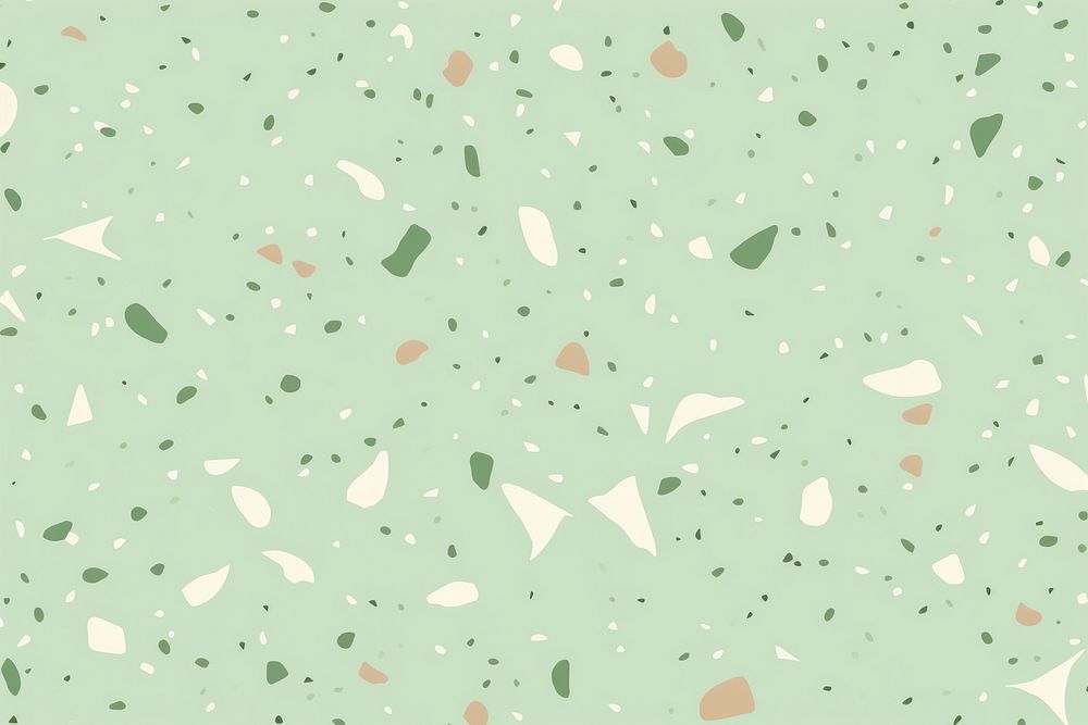 Terrazzo pattern backgrounds confetti green. AI generated Image by rawpixel.