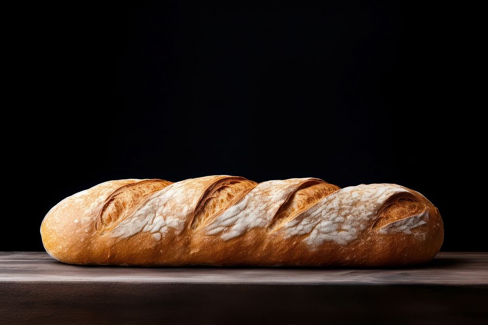 Bread baguette food viennoiserie. AI generated Image by rawpixel.