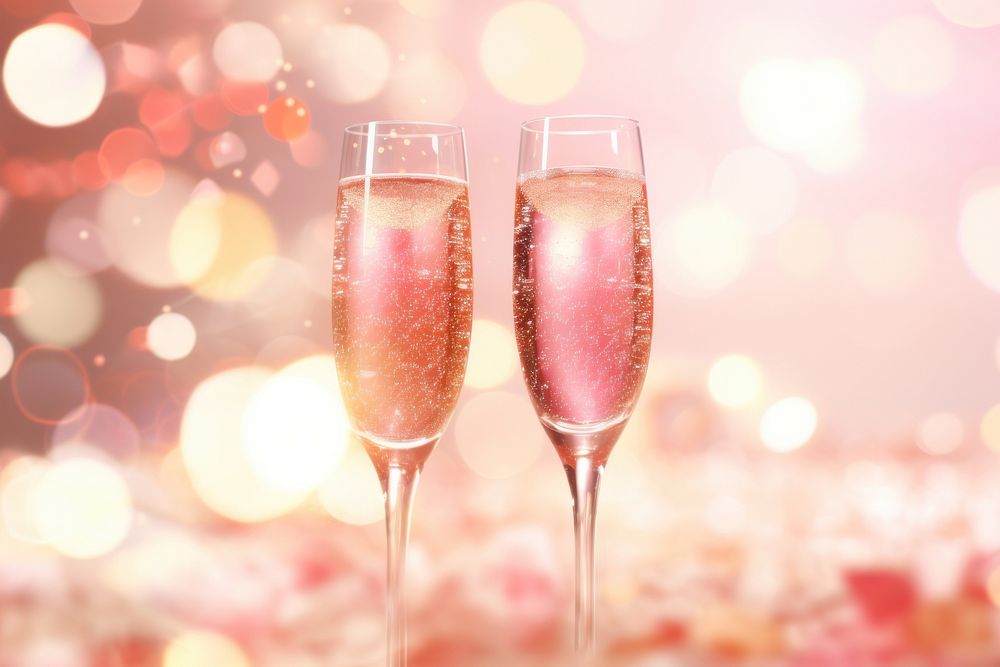 Sparkling Celebration drink celebration champagne. AI generated Image by rawpixel.