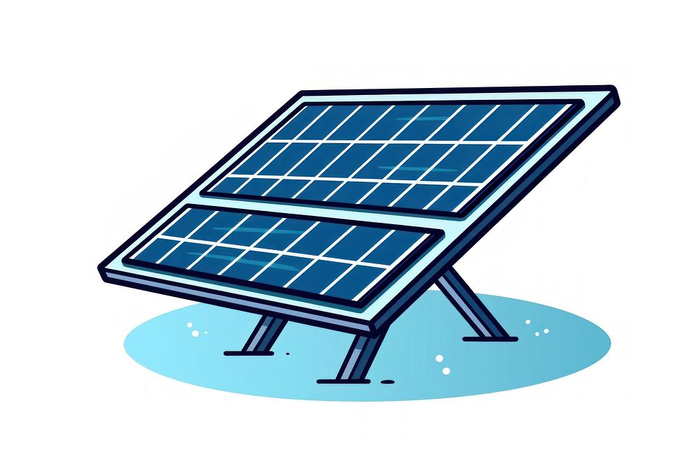 Blue solar panel environmentalist solar panels electricity. AI generated Image by rawpixel.