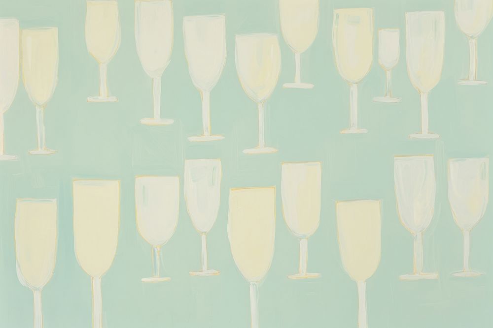 Aesthetic champagne glasses background backgrounds drink blue. AI generated Image by rawpixel.