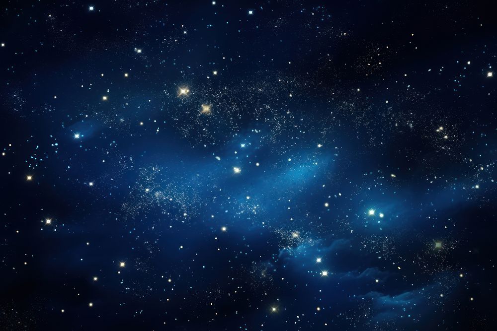 Dark blue space with star backgrounds astronomy universe. AI generated Image by rawpixel.